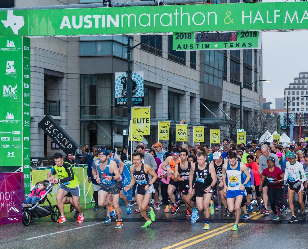 austin marathon 5K start