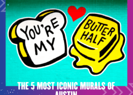 You're My Butter Half mural with red heart