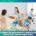 Four people pack food and bottled drinks at a volunteer center. A smiling woman hands a box to another. Text overlay promotes an exclusive Austin Marathon 2026 discount for non-profit employees. Austin Marathon Half Marathon & 5K