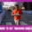 A man wearing a red shirt, shorts, and sunglasses runs a race on a city street, with a race bib pinned to his shirt. The text below reads, "How to Set Training Goals" on a purple border—perfect inspiration to set training goals of your own. Austin Marathon Half Marathon & 5K