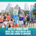 A group of smiling people, two mascots, and a city skyline in the background celebrate outdoors. Large text reads: "Austin Marathon 2027 Registration Kicks Off with a Weeklong Launch Celebration. Austin Marathon Half Marathon & 5K
